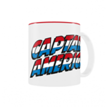 Marvel Comics mug Captain America Logo