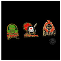 Suicide Squad pack 3 badges Set 2