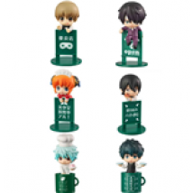 Gintama Ochatomo Series assortiment trading figures 5 cm Yorozuya Cafe (8)