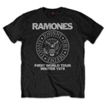 T-shirt Ramones First World Tour 1978