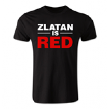 T-shirt Zlatan Ibrahimovic Zlatan is Red