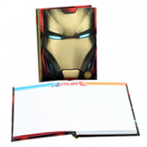 Captain America Civil War cahier lumineux Iron Man Face