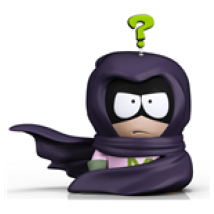 South Park The Fractured But Whole figurine PVC Mysterion (Kenny) 19 cm