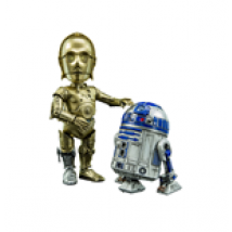 Star Wars pack 2 figurines Hybrid Metal R2D2 & C-3PO
