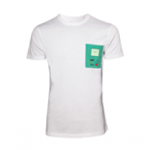 T-shirt Adventure Time - Poche Imprimée