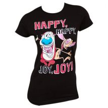 T-shirt The Ren & Stimpy Show pour femme