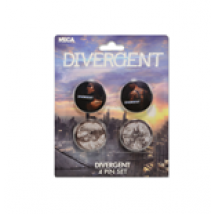 Épinglettes Divergente