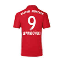 Maillot de Football Bayern Munich Home 2016-2017 (Lewandowski 9) - Enfants