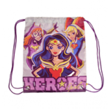 DC Super Heroes Girls sac en toile Characters
