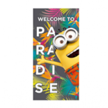 Minions serviette de bain Paradise 140 x 70 cm
