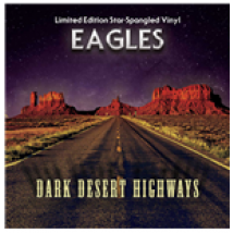 Vinyle Eagles - Dark Desert Highways Blue Vinyl
