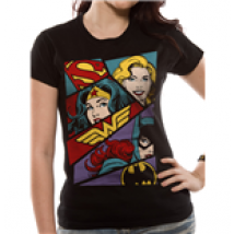 T-shirt DC Comics Superheroes - Heroine Art