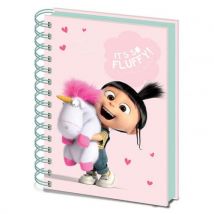 Cahier Moi, moche et méchant - Fluffy Unicorn