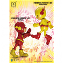 DC Comics pack 2 figurines Hybrid Metal Reverse Flash & The Flash 14 cm
