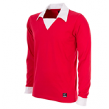 Maillot de Football George Best Rétro Manches Longues Manchester United FC 1970