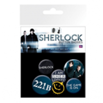Épinglettes Sherlock - Mix