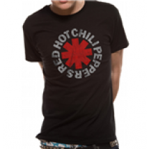 T-shirt Red Hot Chili Peppers - Distressed Asterisk