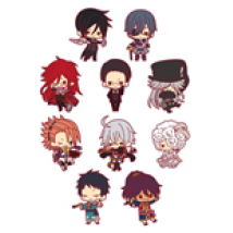 Black Butler assortiment charms caoutchouc Renewal Ver. 5 cm (10)