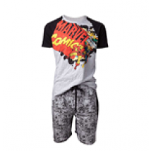 Shortama Marvel - Comics Vintage Logo