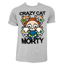 T-shirt Rick and Morty Crazy Cat