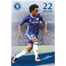 Chelsea - Willian 16/17 (Poster Maxi 61x91,5 Cm)