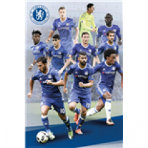 Poster Chelsea - Players 16/17 -  61x91,5 Cm