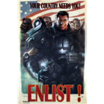 Fallout 4 - Enlist (Poster Maxi 61x91,5 Cm)