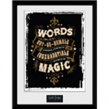 Image Encadrée Harry Potter - Words