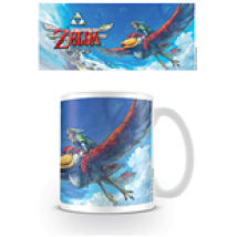 Legend of Zelda Skyward Sword mug Link on Loftwing
