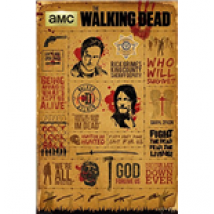 Walking Dead (The) - Infographic (Poster Maxi 61x91,5 Cm)