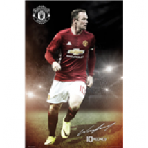 Manchester United - Rooney 16/17 (Poster Maxi 61x91,5 Cm)