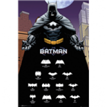 Batman Comic - Logos (Poster Maxi 61x91,5 Cm)