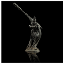 Le Hobbit La Bataille des Cinq Armées mini statuette Dol Guldur 1/30 Ringwraith of Forod 8 cm