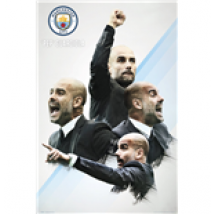 Manchester City - Guardiola 16/17 (Poster Maxi 61x91,5 Cm)