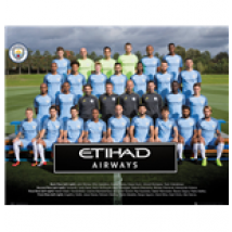 Manchester City - Team Photo 16/17 (Poster Mini 40x50 Cm)