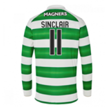 Maglia Manica Lunga Celtic Football Club 2016-2017 Home (Sinclair 11)