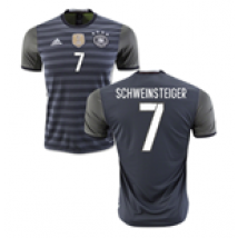 Maillot de Football Allemagne Away 2016-2017 (Schweinstiger 7)