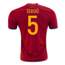 Maillot Espagne Football 2016-2017 Home