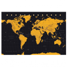 Poster Mappemonde 257914