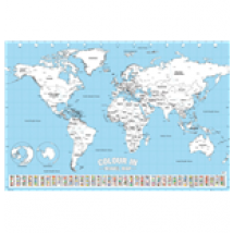 Poster Mappemonde 257915