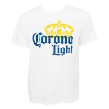 T-shirt Corona Light Large Logo