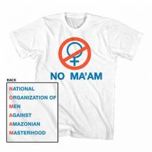 T-shirt Married With Children - No Ma'am