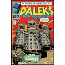 Doctor Who - Red Dalek Comic (Poster Maxi 61x91,5 Cm)