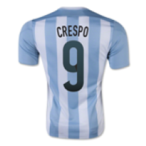 Maillot de Football Argentine Home 2015-2016 (Crespo 9)
