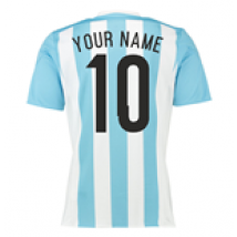 Maillot de Football Argentine Home 2015-2016 (Votre Nom)