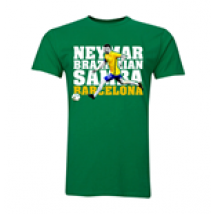 T-shirt Brésil Football (Vert)