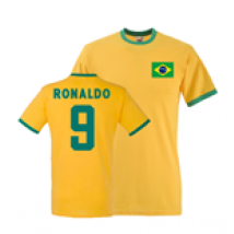 T-shirt Brésil Football (Jaune)