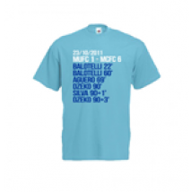 T-shirt Manchester City (Blu)