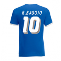 T-shirt Italia Calcio (Blu)