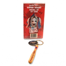 Suicide Squad porte-clés batte de baseball de Harley Quinn Good Night